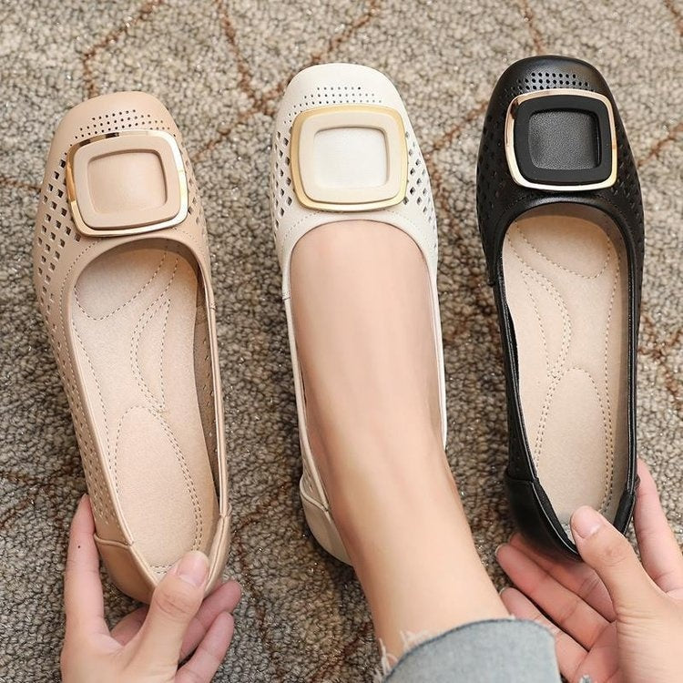 2024 Primăvara Vara Soft Bottom Casual Casual Shallow Mouth Pantofi pentru femei