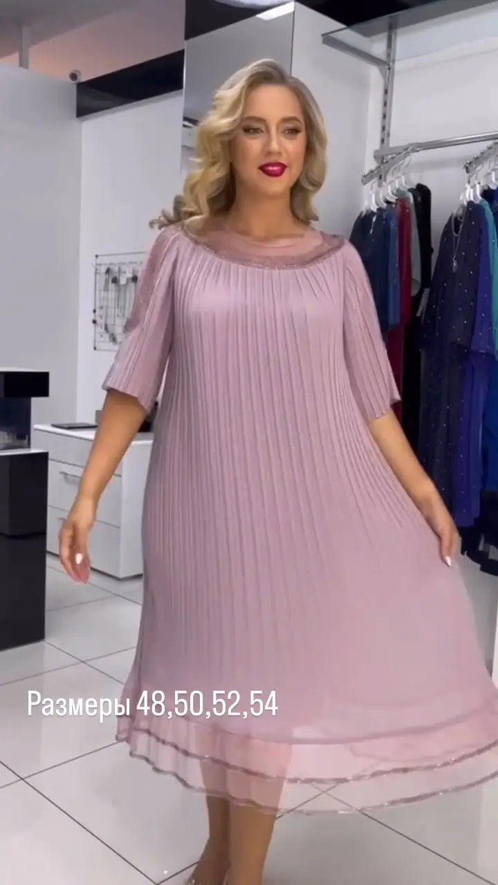 【S-5XL】Foarte frumoasa rochie plisata