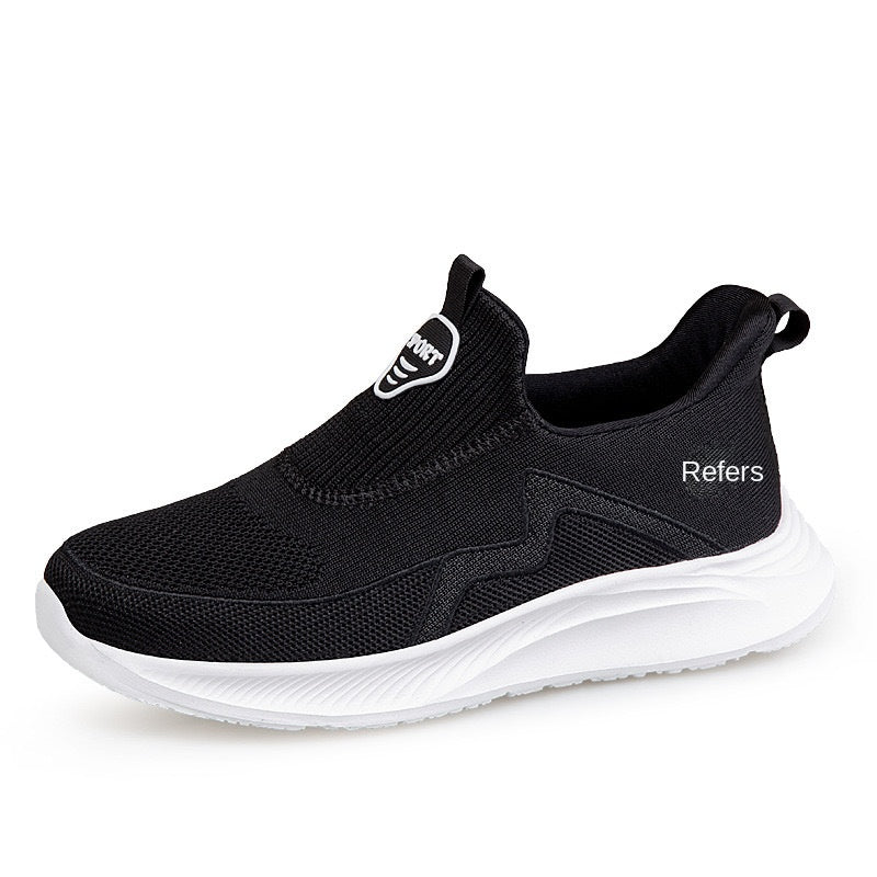【35-41】2024 noi adidași de femei la modă la modă respirabilă cu talpă moale, antiderapantă și rezistentă la pete