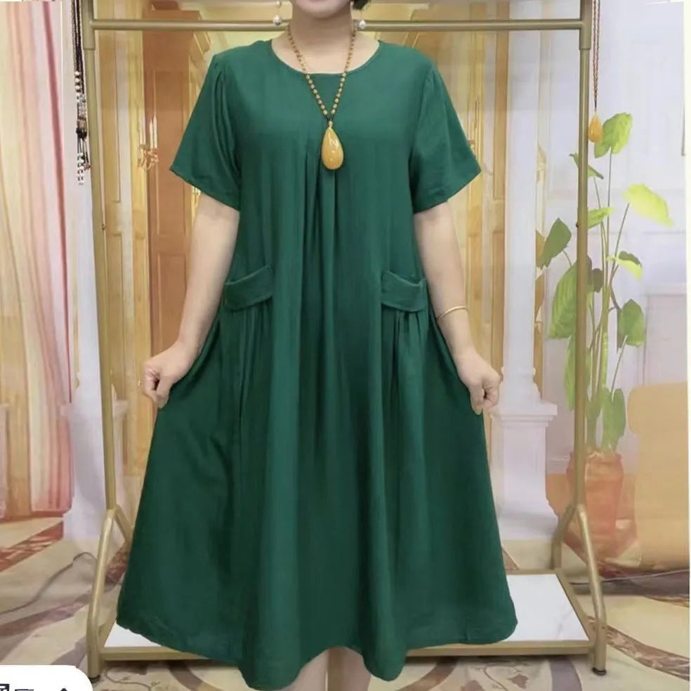 【M - 6XL】2024 rochie universală slim fit cu 2 buzunare stil nou