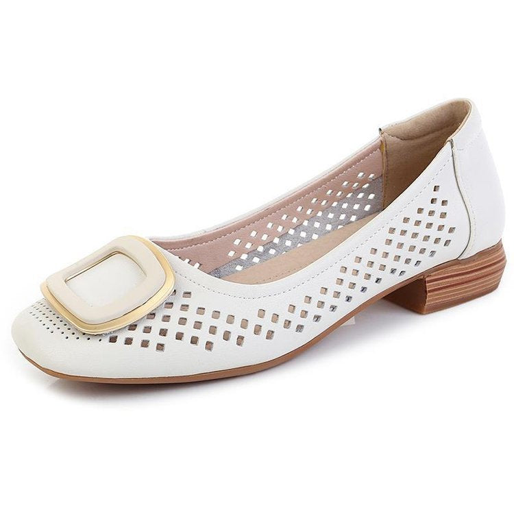 2024 Primăvara Vara Soft Bottom Casual Casual Shallow Mouth Pantofi pentru femei