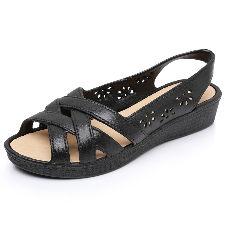 【50%OFF】【36-40】Sandale noi de vară damă, lejere și confortabile, plate antiderapante, rezistente la uzură