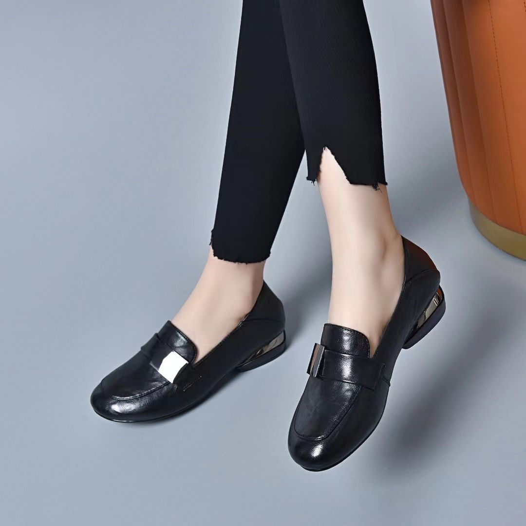 【35-40】Pantofi de damă, confortabili și casual, cu talpă moale, cu toc joasă