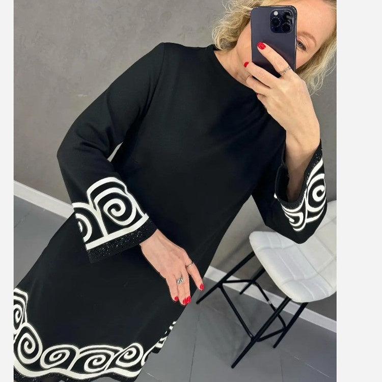 š„š„°ćS-3XLćNoua rochie de modÄ de iarnÄ pentru femei, confortabilÄ Či caldÄ