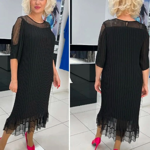 【S-5XL】Foarte frumoasa rochie plisata