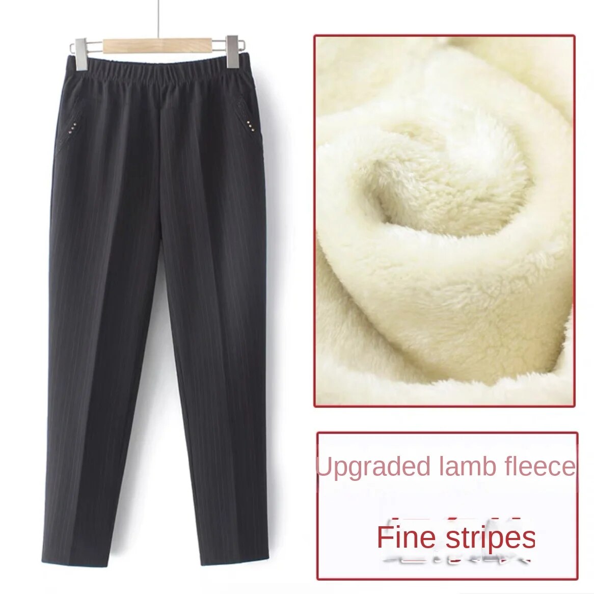 Pantaloni casual noi de vârstă mijlocie și în vârstă