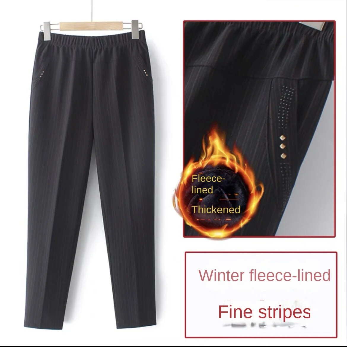 Pantaloni casual noi de vârstă mijlocie și în vârstă