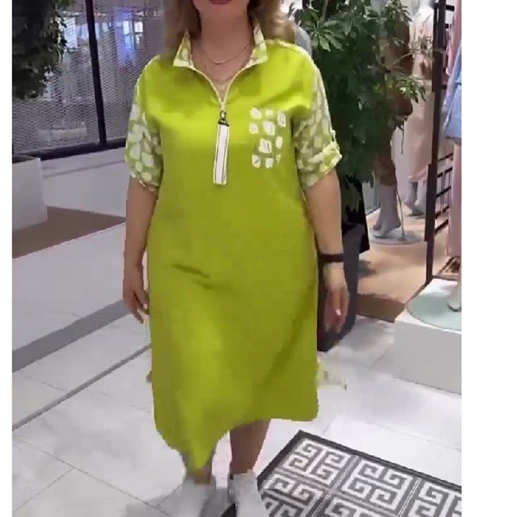 【S-5XL】🌼2024 noua moda si rochie eleganta cu decolteu in V