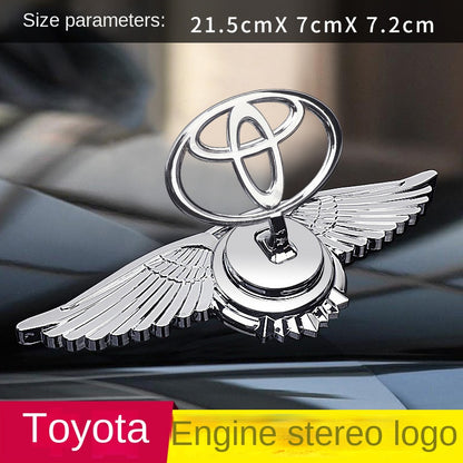 Decorare Modificare Mașină Logo Capota Motorului