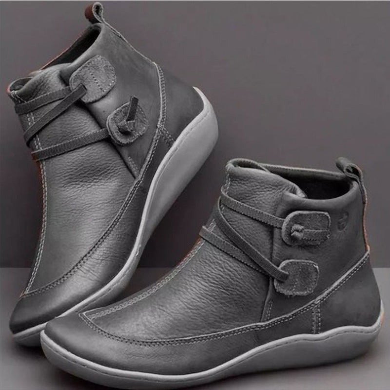 【35-43】Noi Doamne Casual Marime Mare Cizme Scurt Cizme Martin