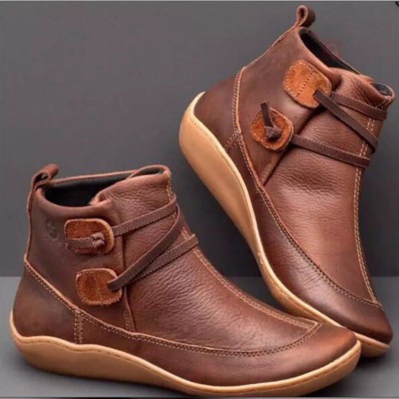 【35-43】Noi Doamne Casual Marime Mare Cizme Scurt Cizme Martin