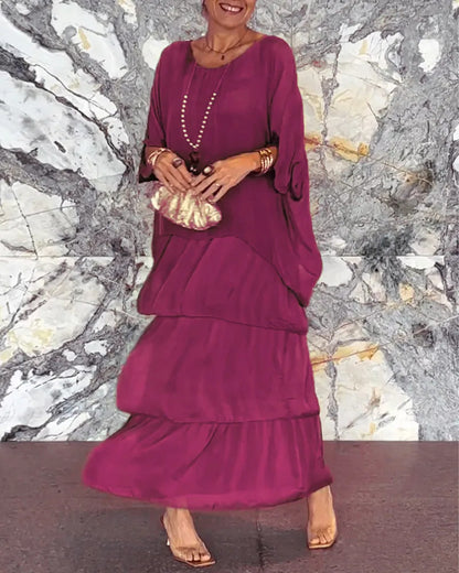 【S - 4XL】Rochie cu un stil artistic și o potrivire relaxată