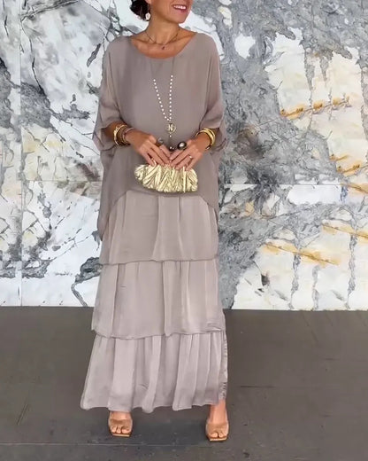【S - 4XL】Rochie cu un stil artistic și o potrivire relaxată