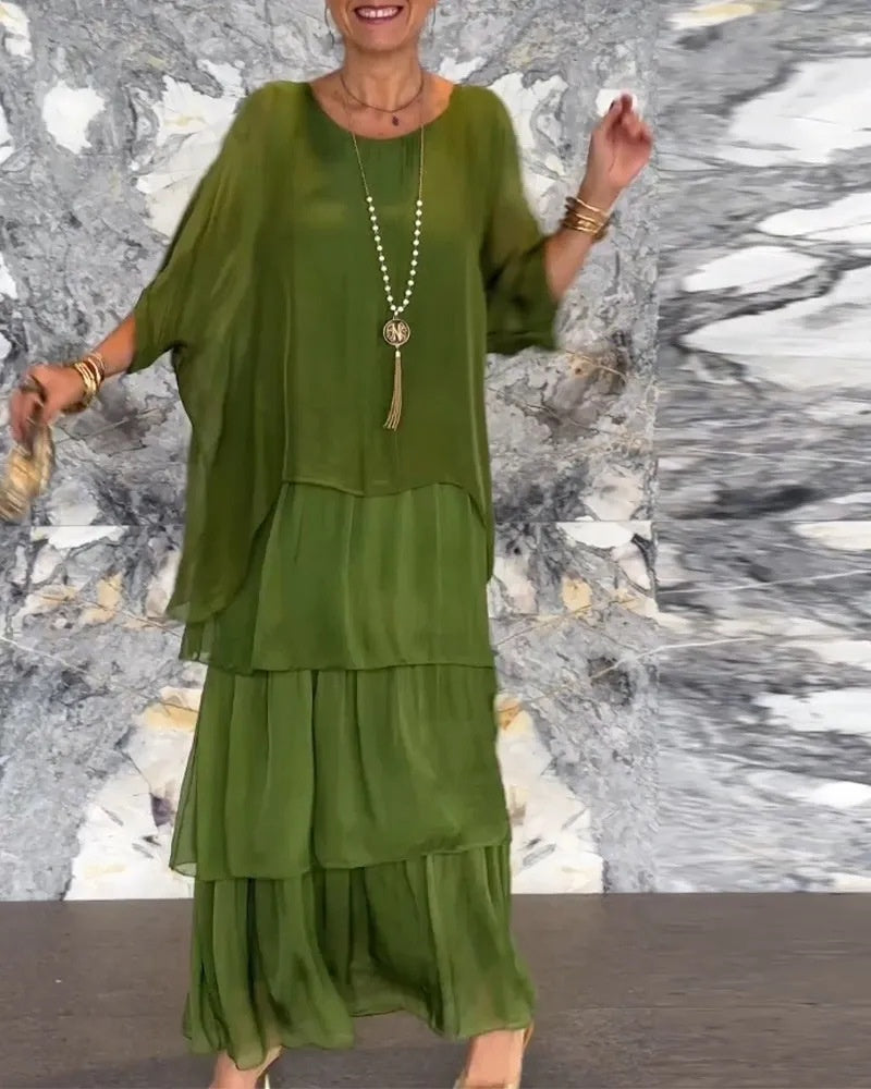 【S - 4XL】Rochie cu un stil artistic și o potrivire relaxată